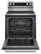 Alt View Zoom 11. KitchenAid - 6.4 Cu. Ft. Self-Cleaning Freestanding Electric Convection Range - Stainless steel.