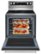 Alt View Zoom 12. KitchenAid - 6.4 Cu. Ft. Self-Cleaning Freestanding Electric Convection Range - Stainless steel.