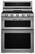 Front. KitchenAid - 6.7 Cu. Ft. Self-Cleaning Freestanding Double Oven Dual Fuel Convection Range - Stainless steel.