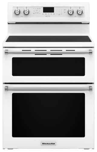 KitchenAid 6.7 Cu. Ft. Self Cleaning Freestanding Double Oven
