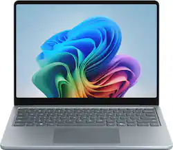 Microsoft - Surface Laptop - Copilot+ PC - 13" Touchscreen - Snapdragon X Plus 2025 - 16GB - 512GB Storage - Ocean - Front_Zoom