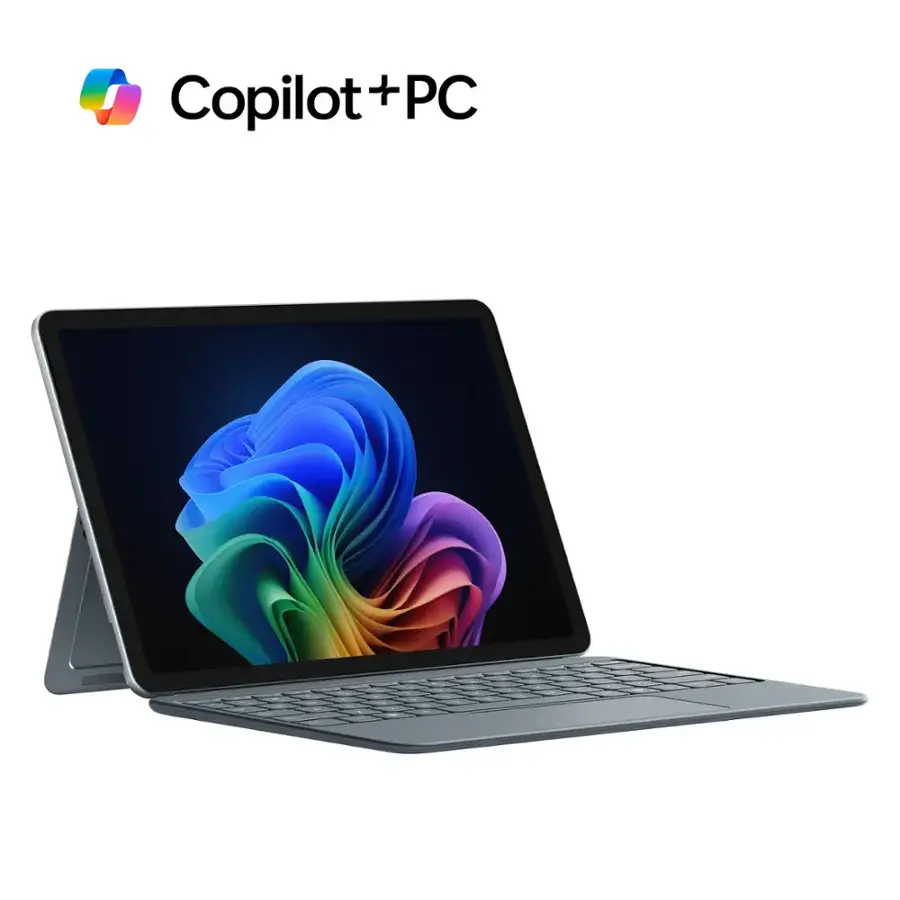 Alt View 17. Microsoft - Surface Pro - Copilot+ PC - 12" Touch-Screen - Snapdragon X Plus - 16GB Memory - 512GB UFS - Device Only (Latest Model) - Ocean.