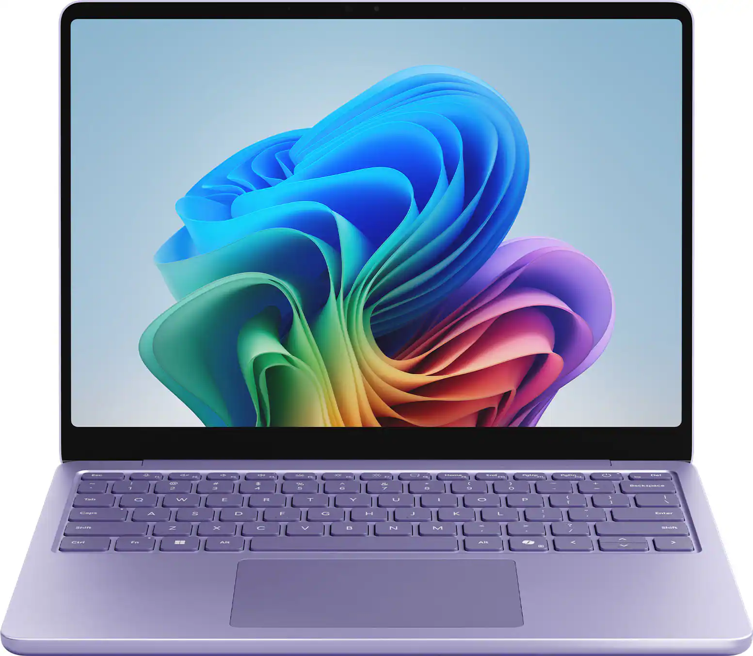 Front. Microsoft - Surface Laptop - 13" 2K Touchscreen - Snapdragon X Plus 2025 - 16GB - 512GB Storage - Copilot+ PC - Violet.