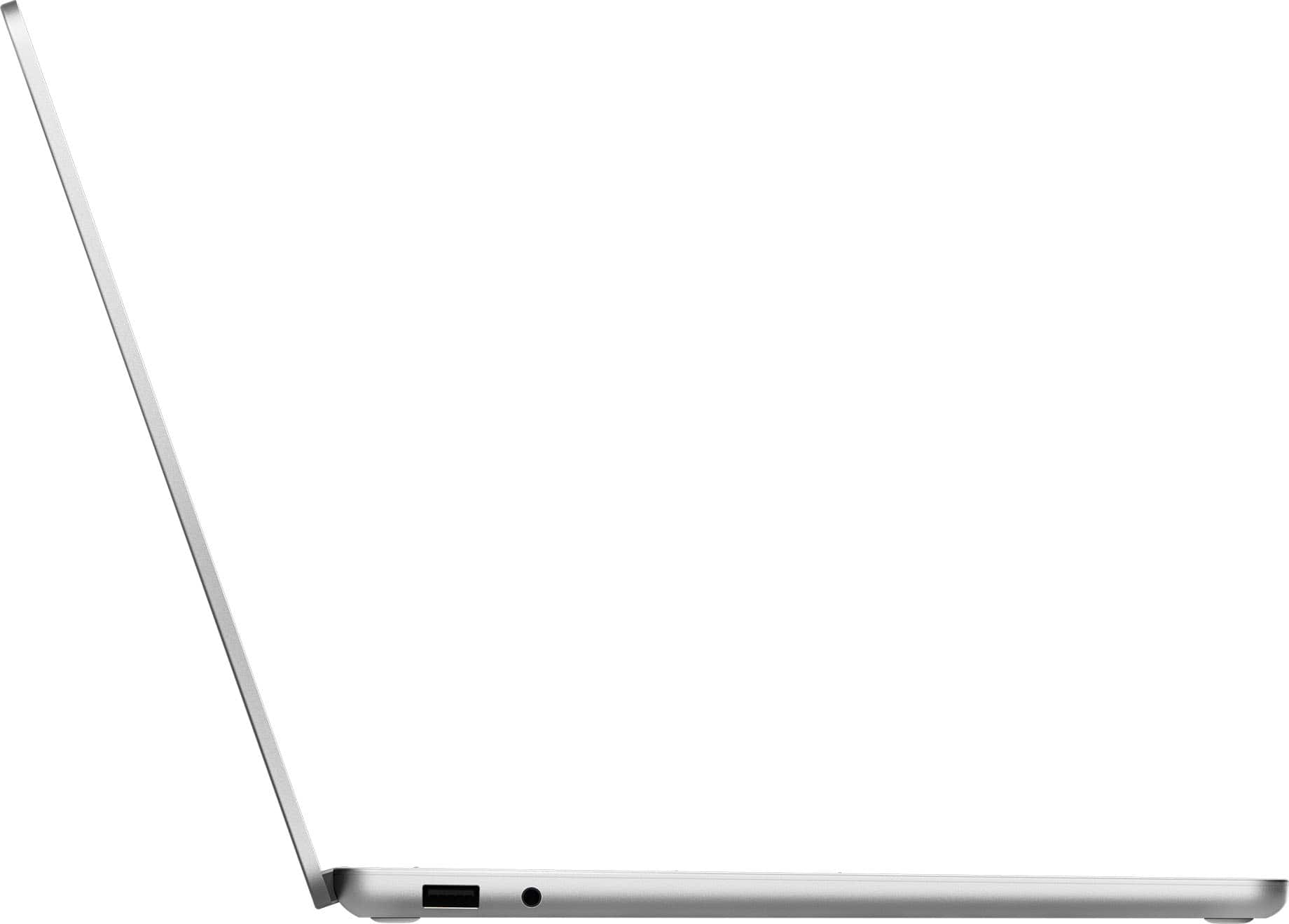 Alt View 12. Microsoft - Surface Laptop - Copilot+ PC - 13" Touchscreen - Snapdragon X Plus 2025 - 16GB - 512GB Storage - Platinum.