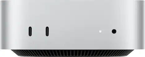 Apple - Refurbished Mac mini Desktop - Latest Model - M4 chip - Built for Apple Intelligence - 16GB Memory - 256GB SSD - Silver