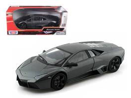 Lamborghini Reventon 1/18 Diecast Model Car by Motormax - Gray Metallic