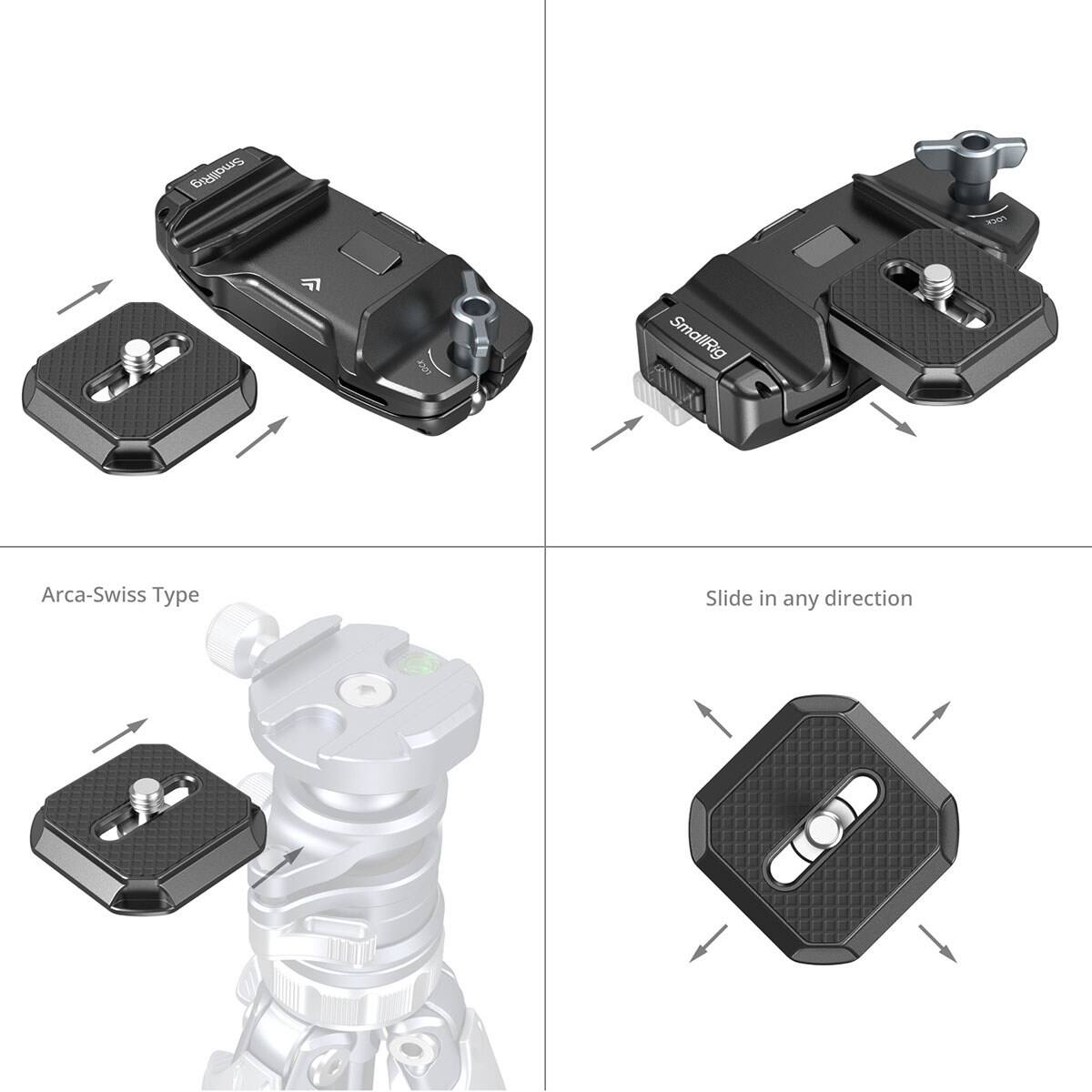 SmallRig Arca-Swiss Type Slide in any direction