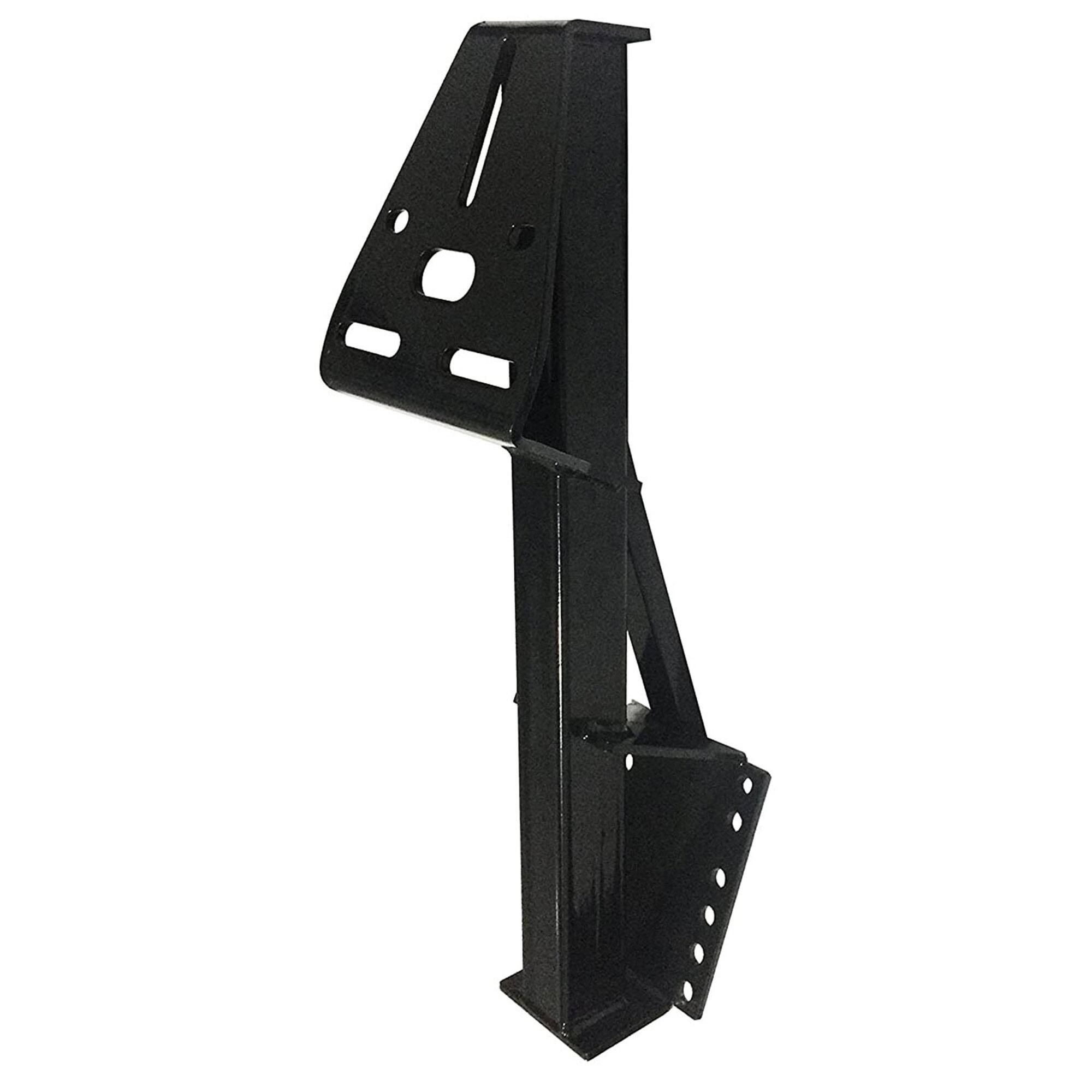 Alt View 1. Tow Tuff - Tow Tuff TTF-08HD Heavy Duty Steel Universal Spare Trailer Tire Carrier, Black - Black.