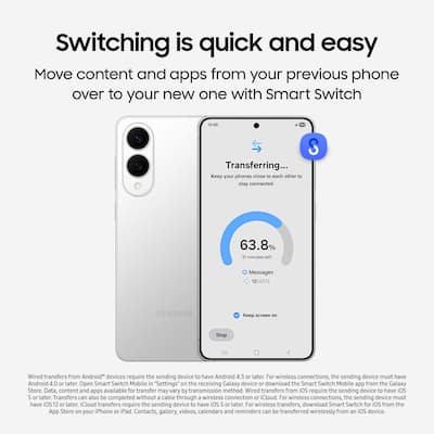 Samsung Galaxy S25 Edge 256GB (Unlocked) Titanium Icy Blue