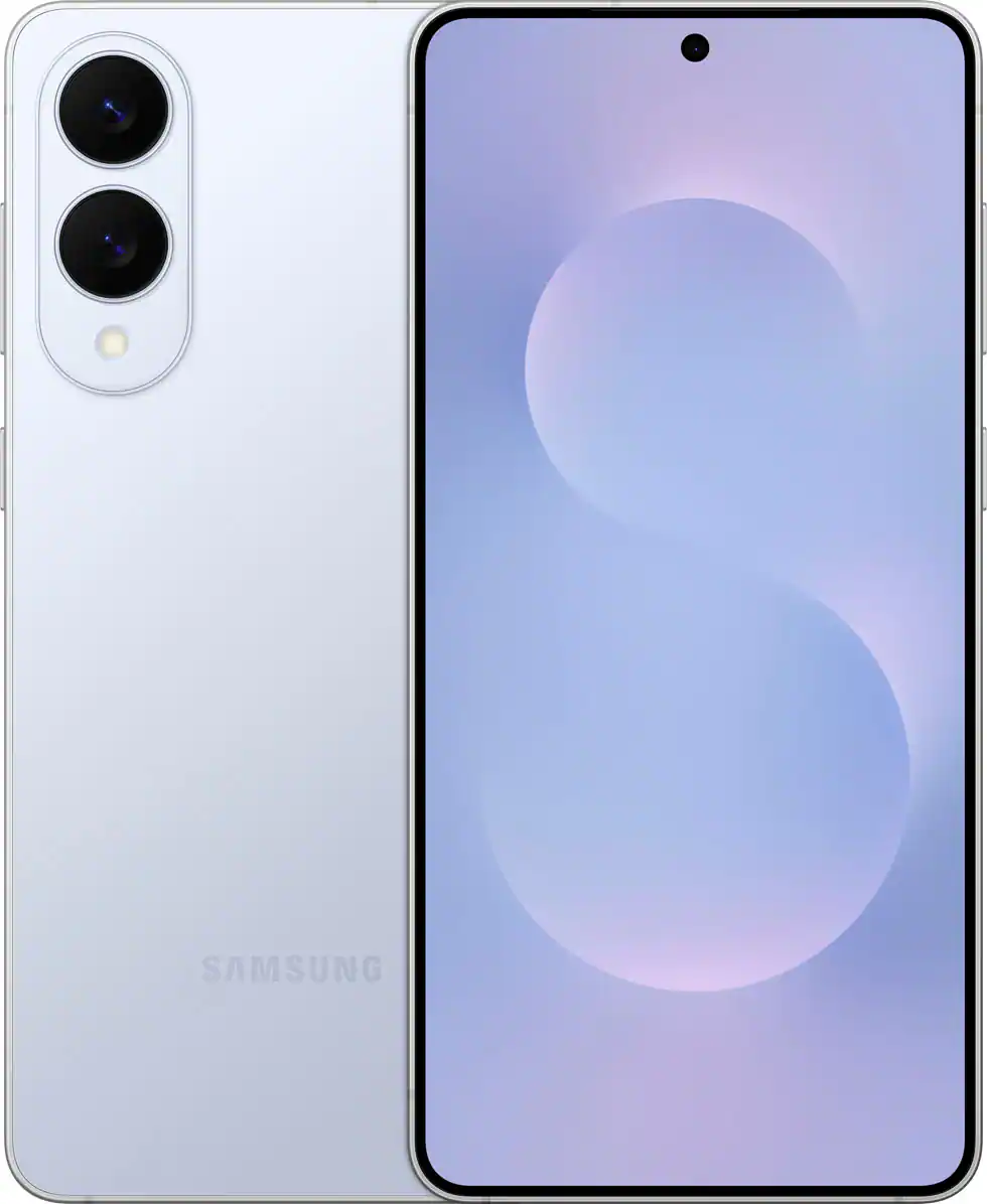 Samsung - Galaxy S25 Edge 512GB (Unlocked) - Titanium Icy Blue