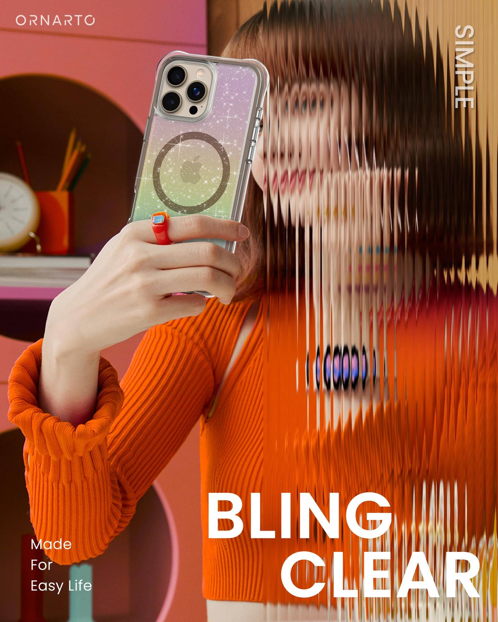 ORNARTO SIMPLE BLING CLEAR Made For Easy Life