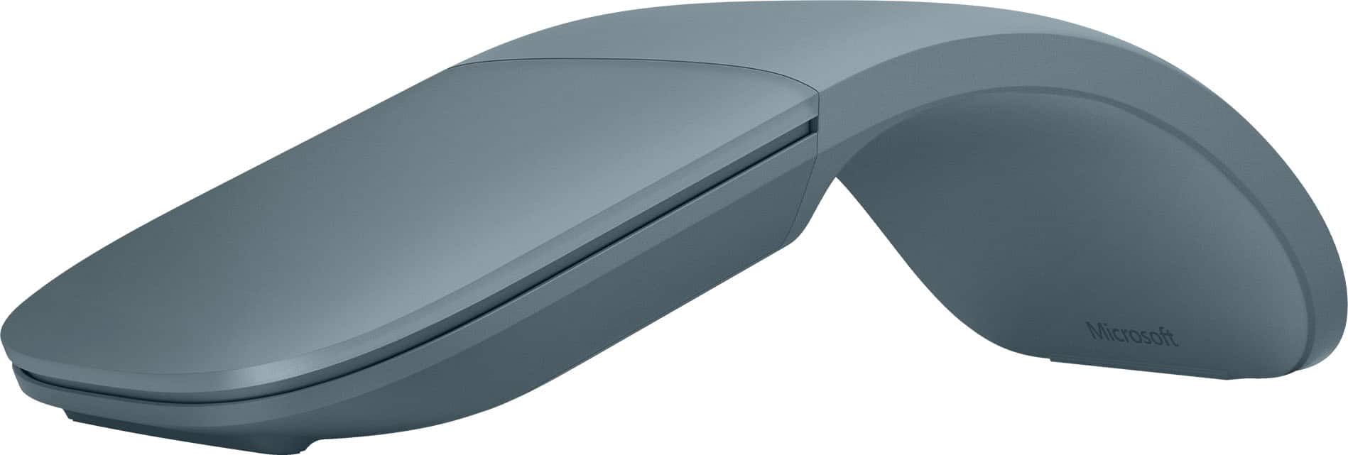 Front. Microsoft - Surface Arc Bluetooth BlueTrack Ambidextrous Mouse - Ocean.