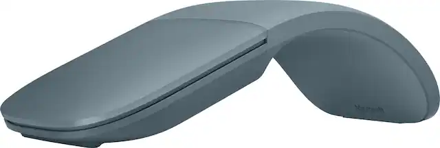 Front. Microsoft - Surface Arc Bluetooth BlueTrack Ambidextrous Mouse - Ocean.