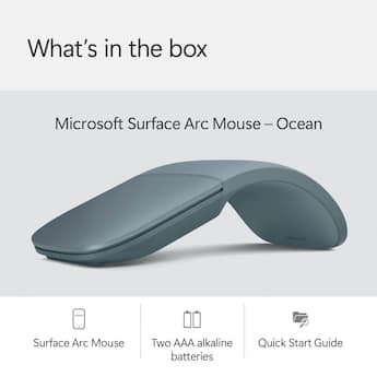 Microsoft Surface Arc Bluetooth BlueTrack Ambidextrous Mouse for Microsoft Surface Arc Bluetooth BlueTrack Ambidextrous Mouse for