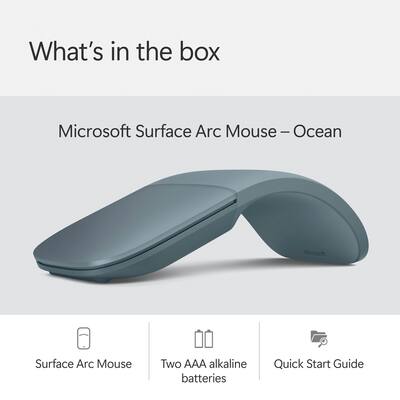 Microsoft Surface Arc Bluetooth BlueTrack Ambidextrous Mouse
