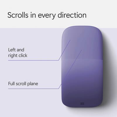 Microsoft Surface Arc Bluetooth BlueTrack Ambidextrous Mouse