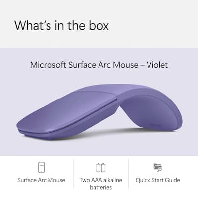 Microsoft Surface Arc Bluetooth BlueTrack Ambidextrous Mouse for Microsoft Surface Arc Bluetooth BlueTrack Ambidextrous Mouse for
