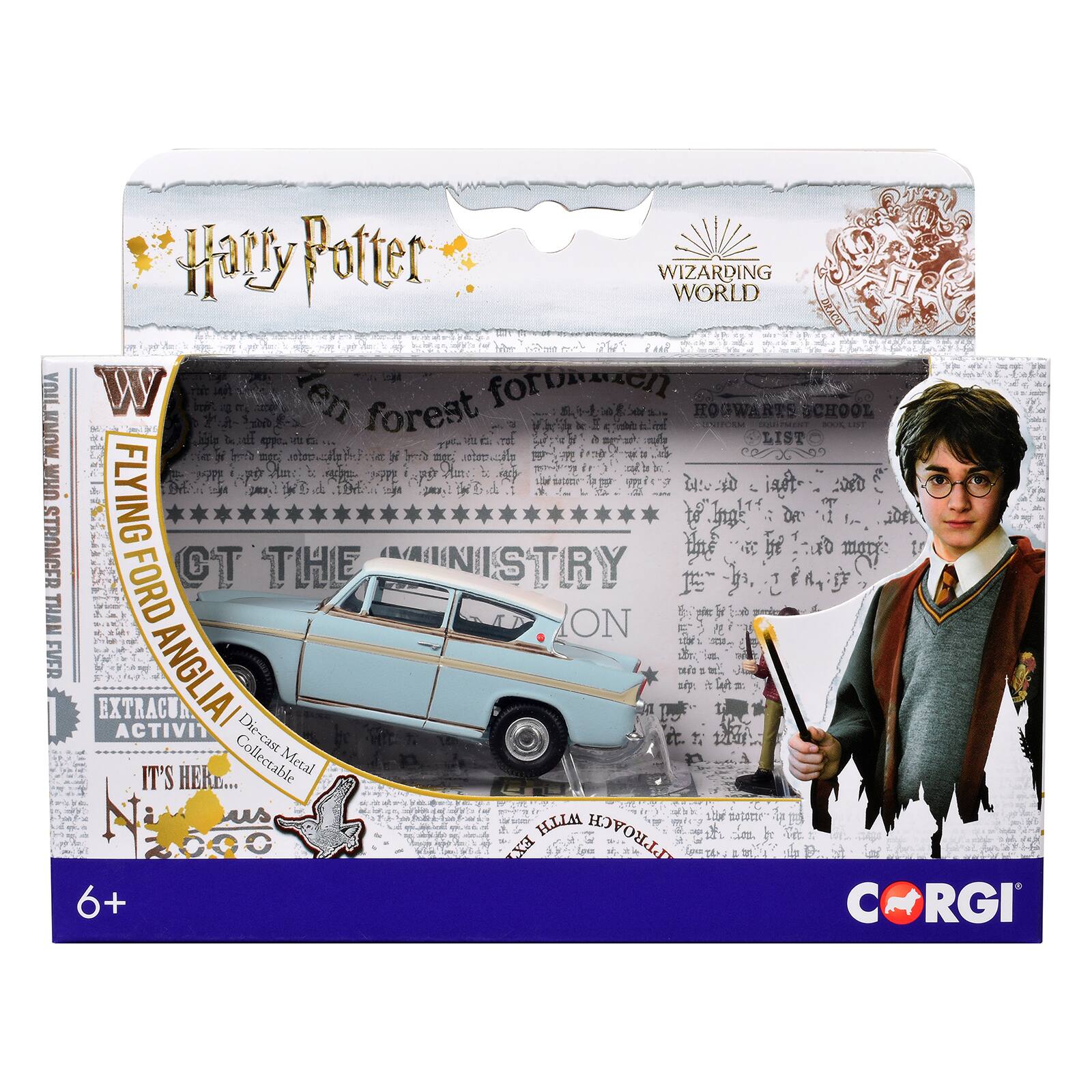 Harry Potter WIZARDING WORLD VOIL W 1en forDen forest HOOWARTS SCHOOL LUNOW PSM PMNT - 0. LIST e 1  UHA FLYING iat 2020 STRANCER FORD CT THE MINISTRY THAN ON EVER ANGLIAI EXTRACUA ACTIVIT Die-cast IT'S ... Collectable Metal HLLA PROACH COO EX 6+  CORGI