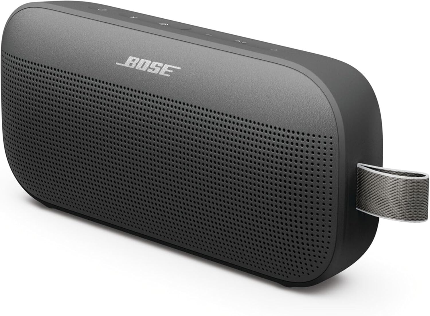 Angle. Bose - Bose SoundLink Flex Bluetooth Speaker (2nd Gen) Bundle with Fast Charger - Portable (Black) - Black.