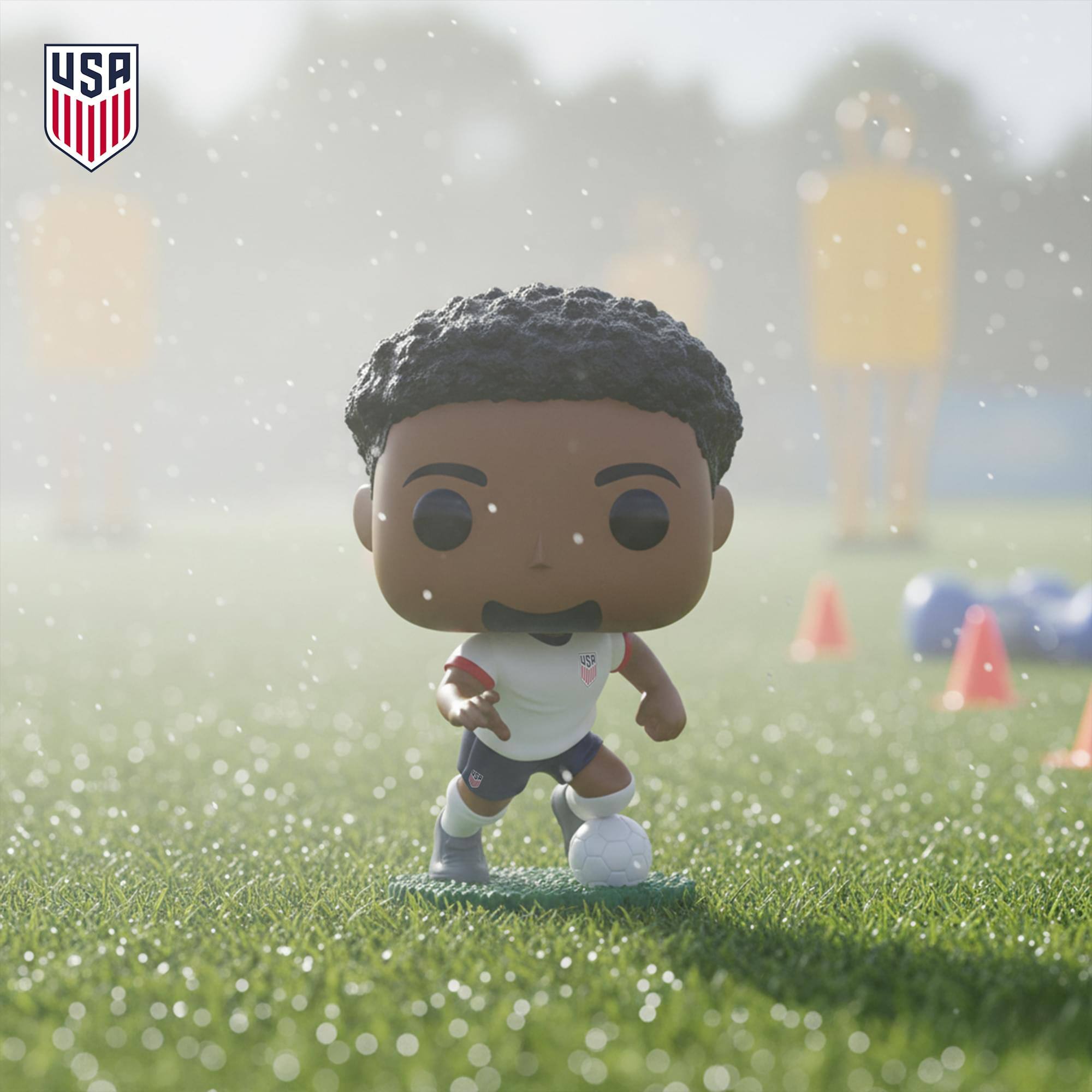 Alt View 2. Funko - USA Soccer Funko POP Football | Weston McKennie - Multi-Colored.