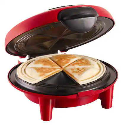 Angle. Hamilton Beach - Quesadilla Maker - Red.