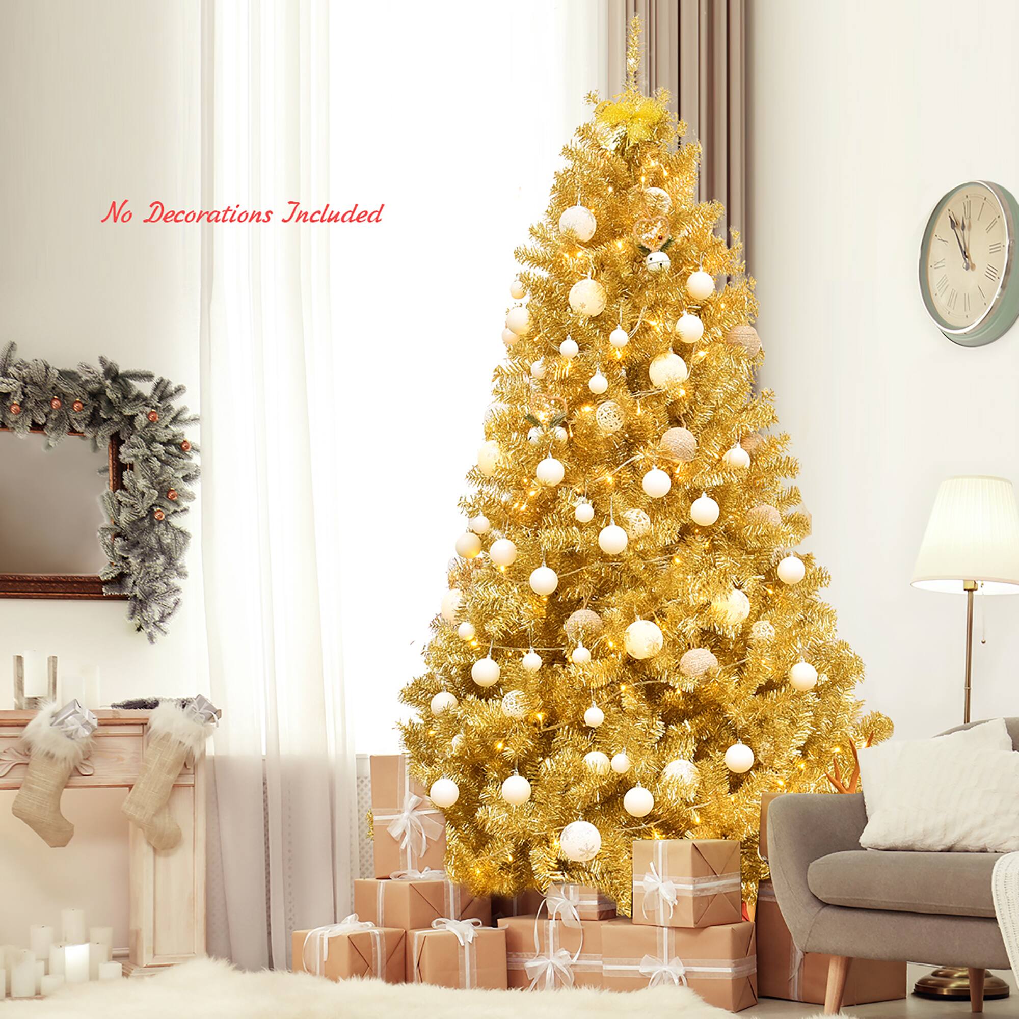 No Decorations Included