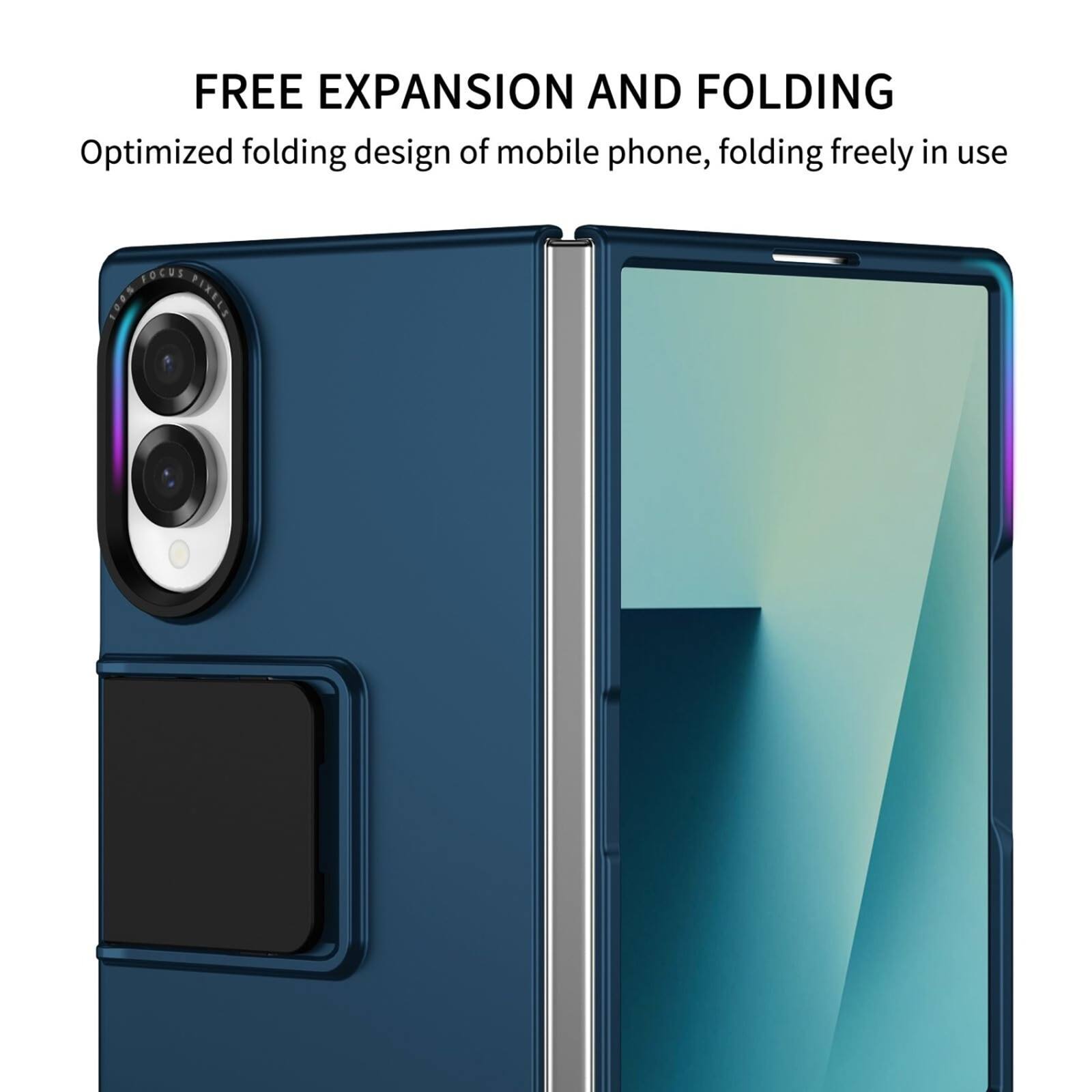 FREE EXPANSION AND FOLDING  
Optimized folding design of mobile phone, folding freely in use  
FOCUS 100% PIXELS