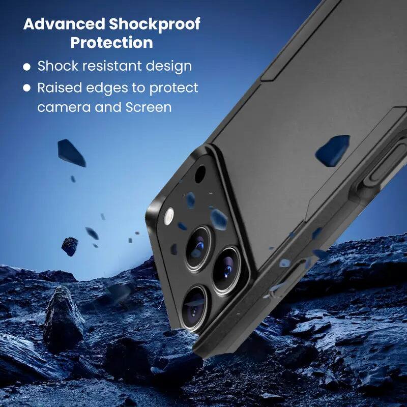 Advanced Shockproof Protection  
- Shock resistant design  
- Raised edges to protect camera and screen