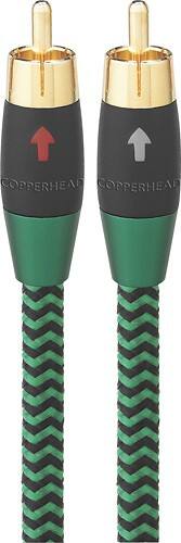 Front Standard. AudioQuest - Copperhead 9.8' Analog Audio Interconnect Cable.