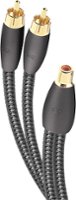 AudioQuest - FLX-X Female-to-Male RCA Splitter - Black - Front_Zoom