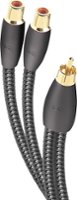 AudioQuest - FLX-X Male-to-Female RCA Splitter - Black - Front_Zoom