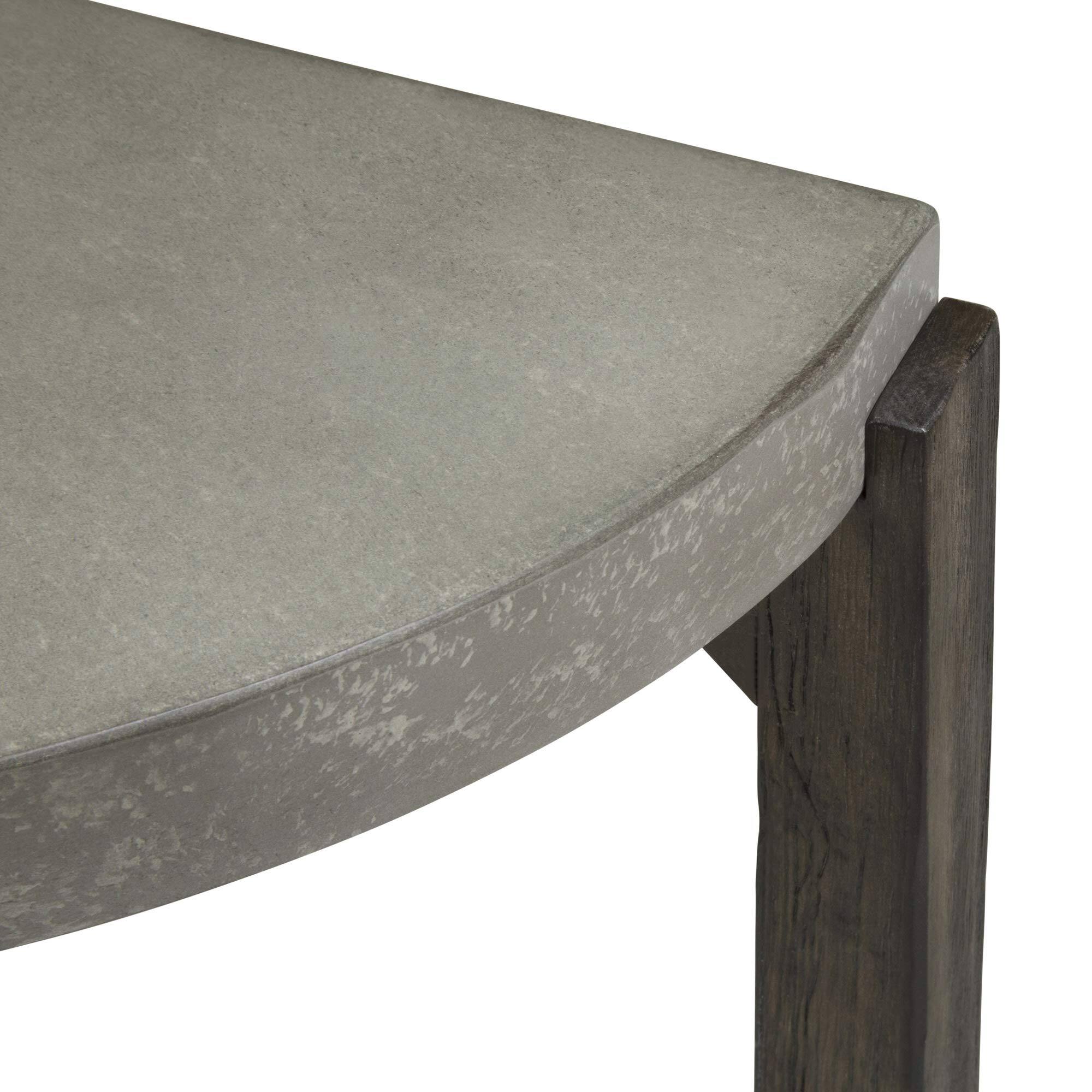 Alt View 3. Liberty Furniture Industries - Cascade Cascade sofa table in Wirebrush Rustic Brown - Brown.