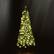 Alt View 11. Costway - 4.5ft Pre-Lit Hinged Pencil Christmas Tree 150 White Lights - Green.
