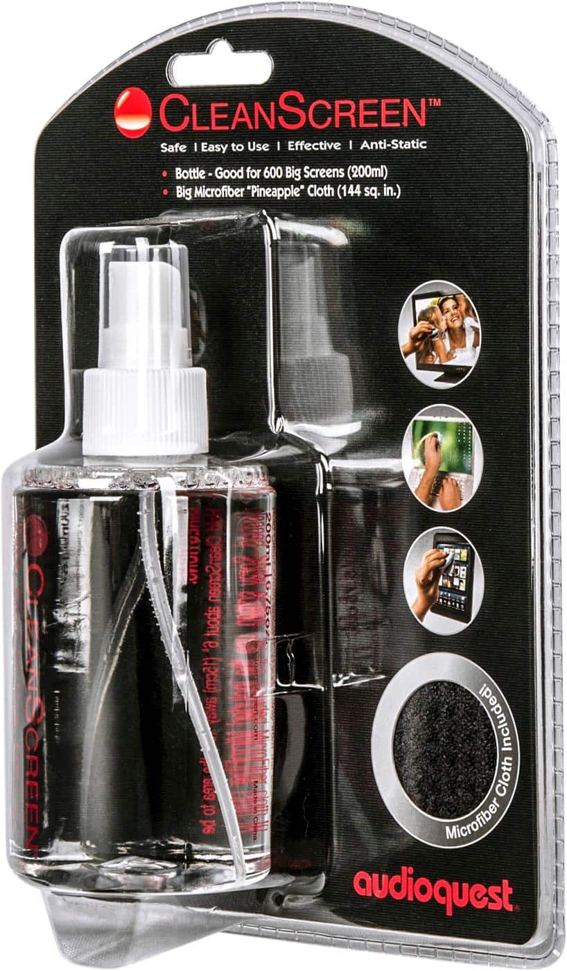 Alt View 12. AudioQuest - CleanScreen Cleaner Kit - Clear.