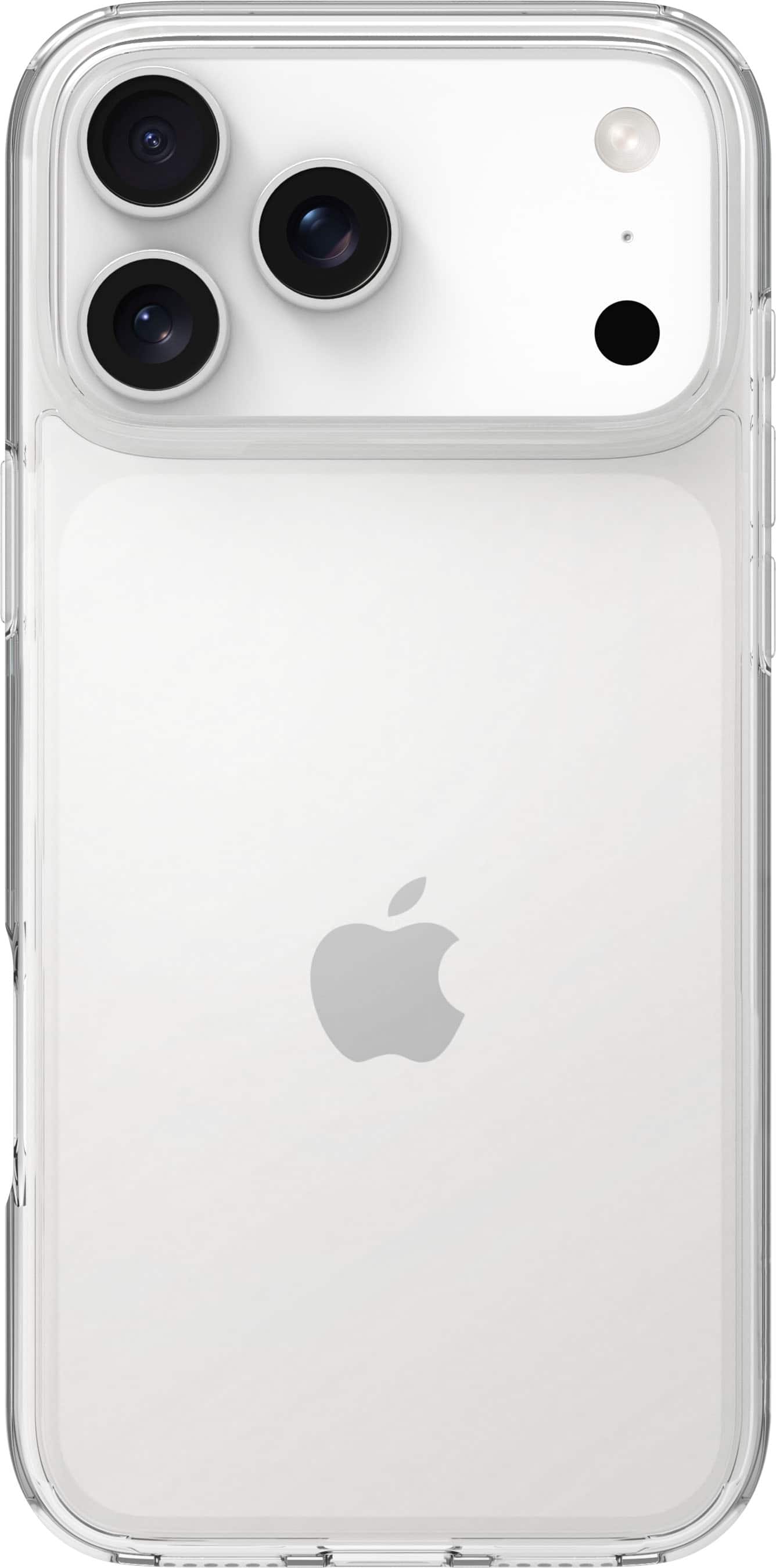 Representative product-family photo: Insignia™ - Hard-Shell Case for Apple iPhone 17 Pro Max - Clear. Pictured option and availability are unverified.