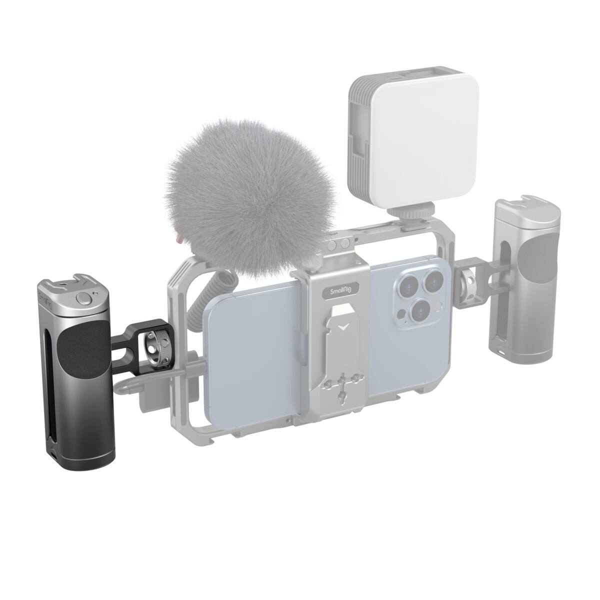 Alt View 6. Smallrig - SmallRig Side Handle with Wireless Control for Cellphone.