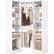 Alt View 2. Aheaplus - Corner Closet Organizer: 12-Shelf + 2 Rods, 39.2" Corner Fit, Space-Saving Design (80" H) - White.
