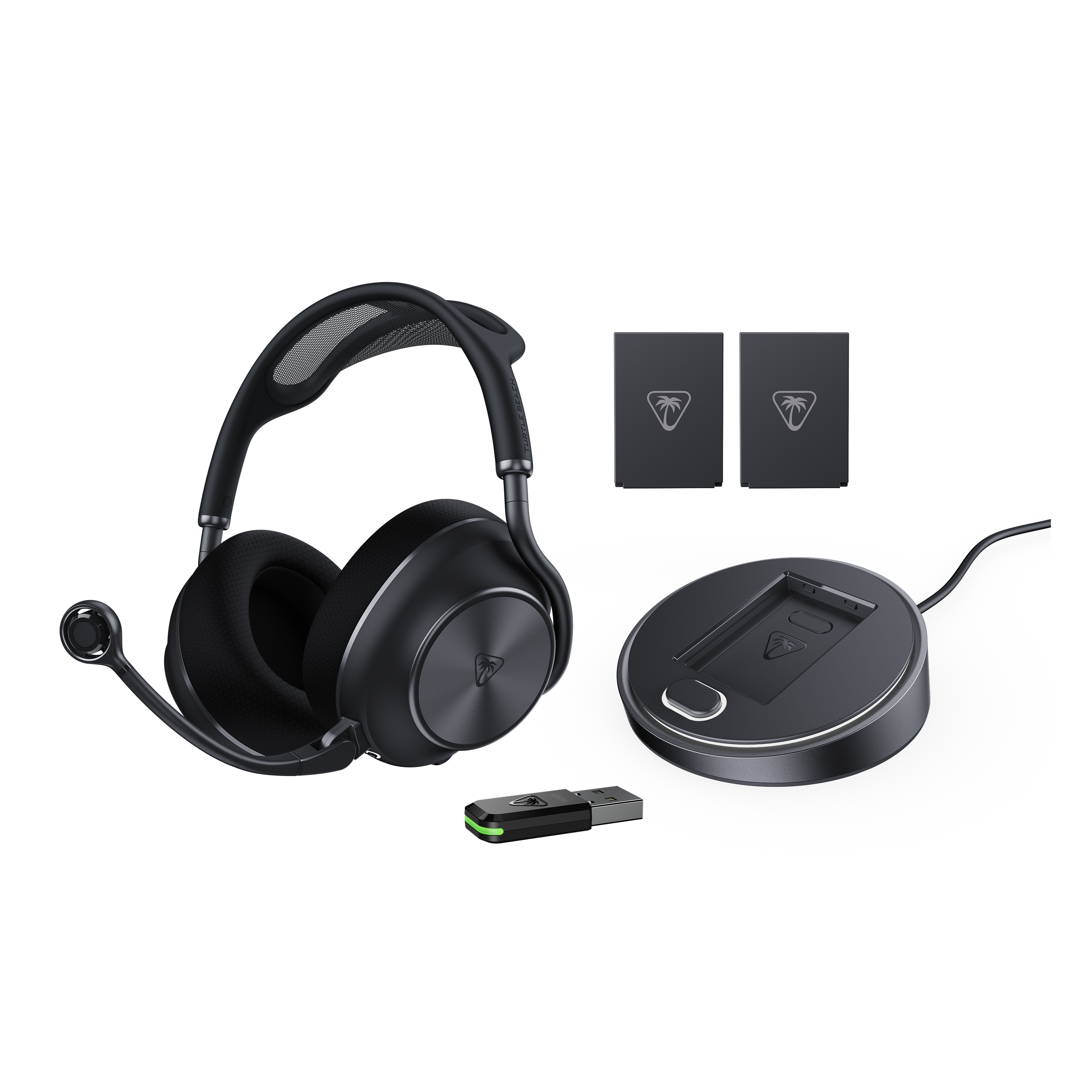 Alt View 23. Turtle Beach - Stealth Pro II Multiplatform Wireless Gaming Headset for Xbox Series X|S, Xbox One, PS5, PS4, Windows, & Mobile - Black.