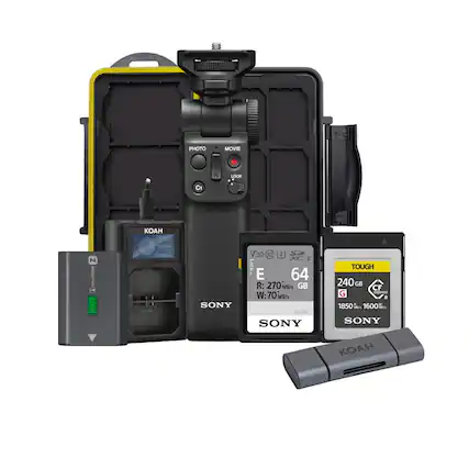 Sure, here is the corrected and grouped text from the image:
---
**Camera:**
- SONY
- V30
- 64 GB
- R: 270 MB/s
- W: 70 MB/s
**Memory Card:**
- SONY
- TOUGH
- 240 GB
- 1850 x 1600
**Accessories:**
- KOAH
- Z
- PHOTO MOVIE W LOCK C1
- H N MUTHIUM
- A2I00
- SONY V30 10 3 S E Lock E
- 64 R: 270 MB/s GB W: 70 MB/s
- 9M SONY TOUGH
- 240 GB CF
- CAUTESS
- 8 1850
- 1600
- SONY OAH
---
This text is grouped based on the items in the image.