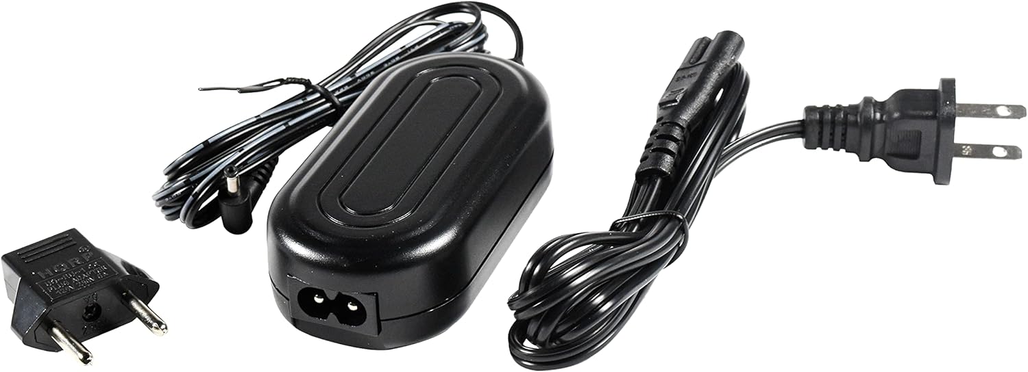 Left. HQRP - HQRP AC Adapter for JVC AP-V10U AP-V11U AP-V12U AP-V13U GR-D22 GR-D30 GR-D31 GR-D70 GR-DV500 GR-DV800 GR-DV801 Camcorder.