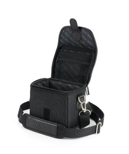 Alt View 1. Nikon - Nikon CS P08 - Case for camera - Black - for Coolpix L120, P500 - Black.