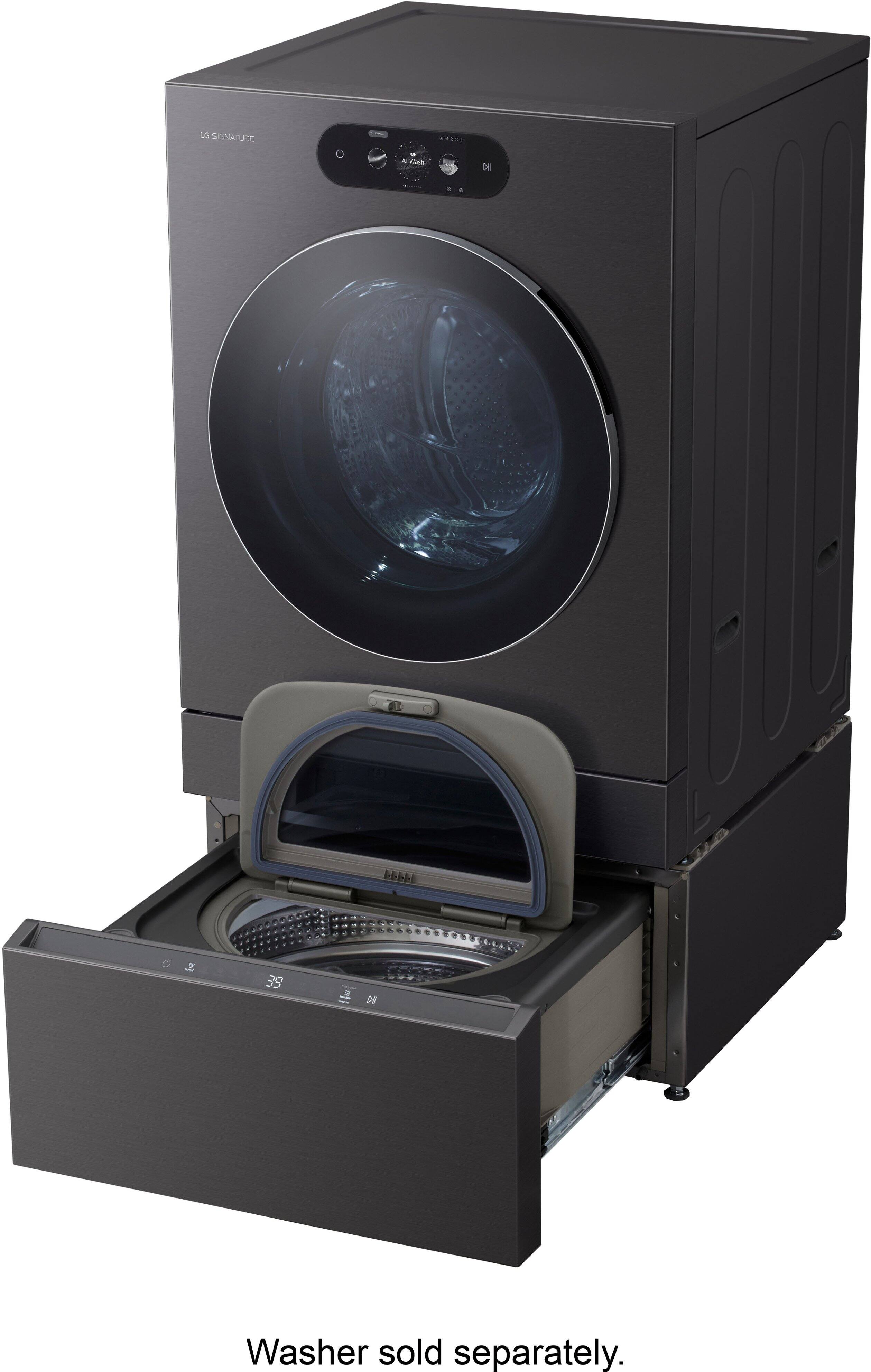 LG SIGNATURE  at b  39  N Washer sold separately.