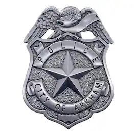 Fanattik - Arkham Horror Limited Edition Replica Police Badge - Gray