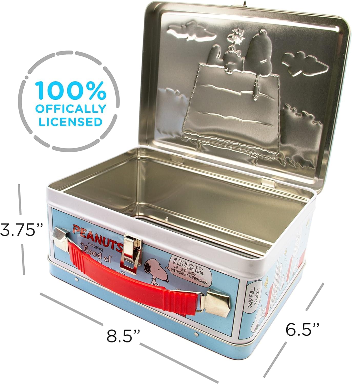 100% Officially Licensed

3.75" x 8.5" x 6.5"

Peanuts featuring Good Ol' Charlie Brown

You think this is hard? Wait until the instrument approaches.

OK FULL POWER