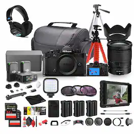 Nikon - Zf Full-Frame Mirrorless Camera with 24-70mm f/4 Lens + More