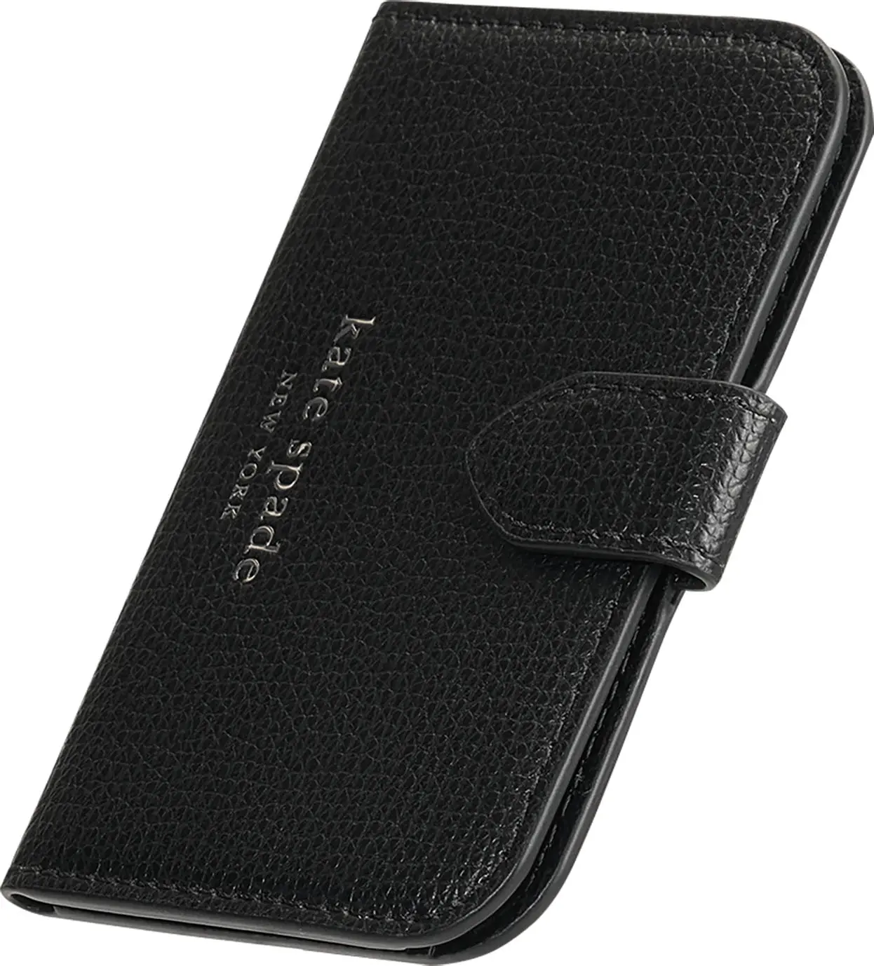 kate spade NEW YORK - yuu 新品★ kate spade iPhone7 レザー ケース 黒 ケイトスペードニューヨーク kate spade new york 財布