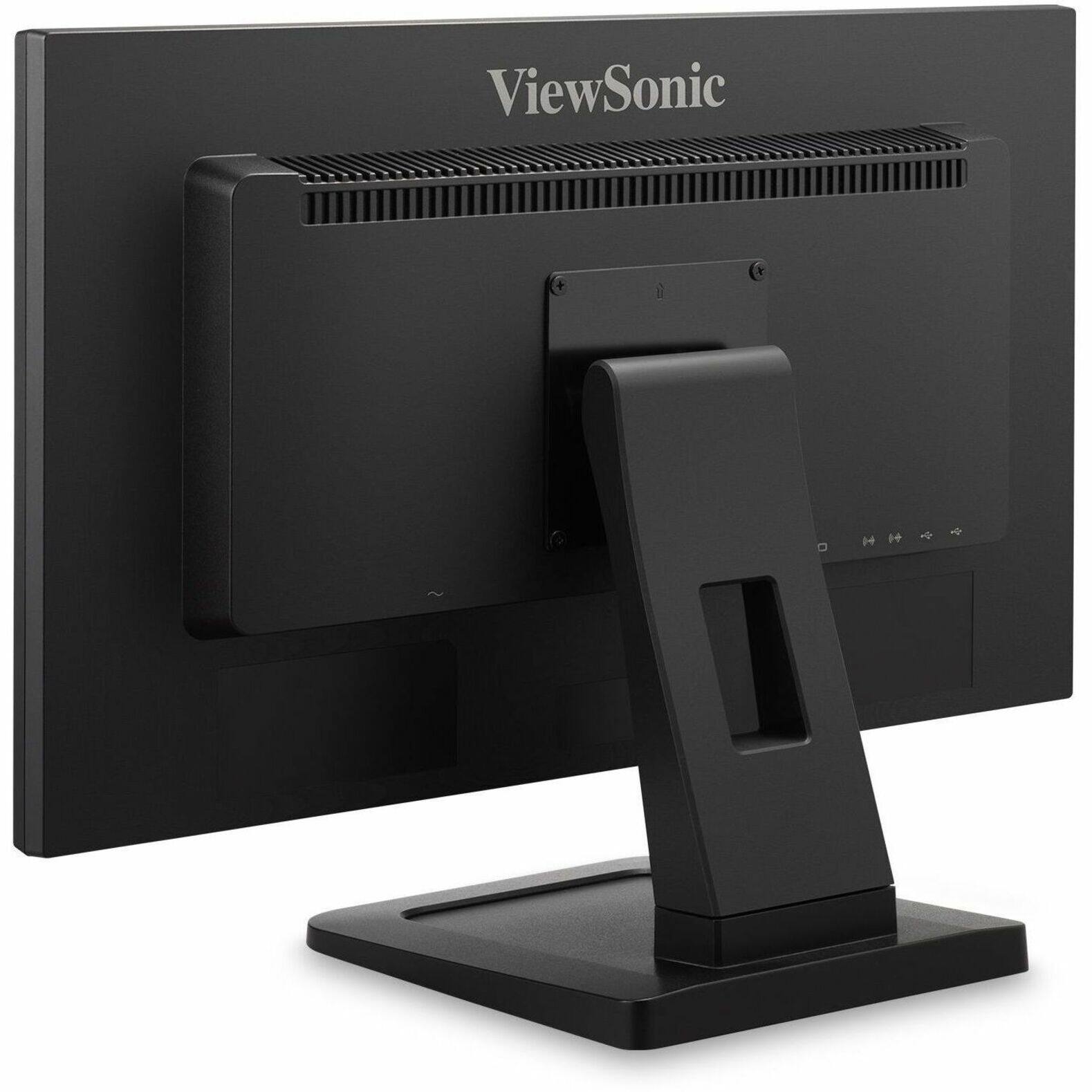 Alt View 24. ViewSonic - TD2211 22" LCD FHD Touch-Screen Monitor (VGA, HDMI, DVI, USB) - Black.