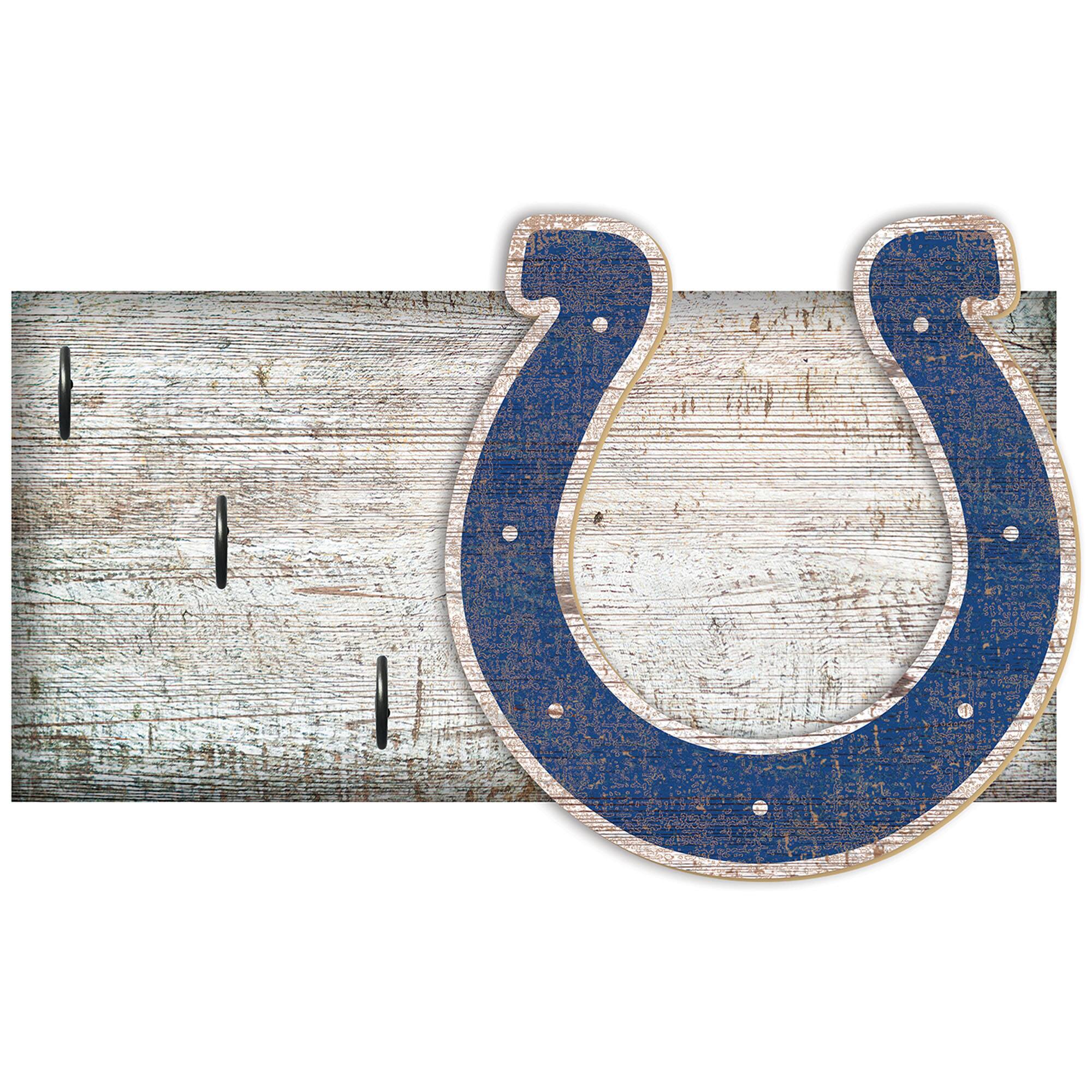 Indianapolis Colts 6" x 12" Mounted Key Holder