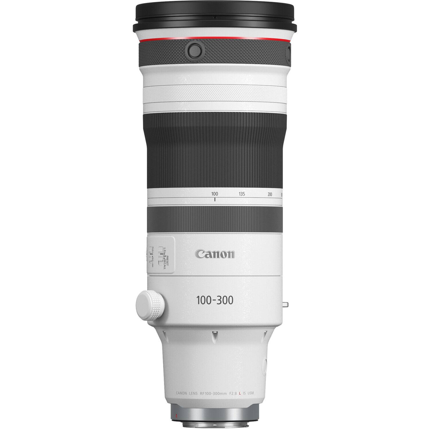 100 - 135 200  
Canon  
100-300  
CANON LENS RF100-300mm F2.8 L IS USM
