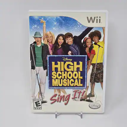 Wii Disney High School Musical Sing It! Everyone E - ESRB - E (Everyone)